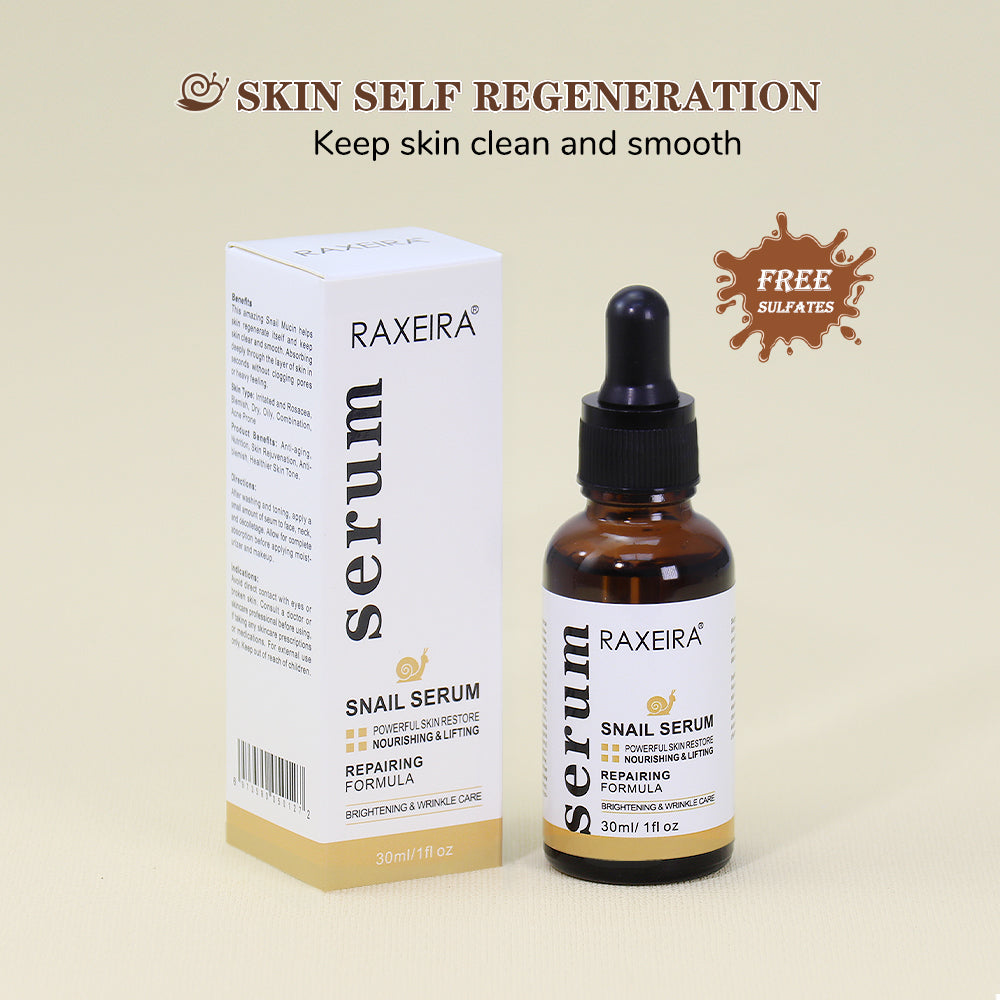 Hydrating Repair Centella Asiatica Nicotinamide Snail Mucin Skin Care Facial Serum For Face